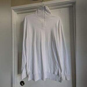 Obermeyer 1/4 zip White long sleeve shirt